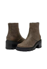 SOREL WOMEN'S JOAN NOW ZIP BOOTIE-CANOE/BLACK