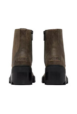 SOREL WOMEN'S JOAN NOW ZIP BOOTIE-CANOE/BLACK