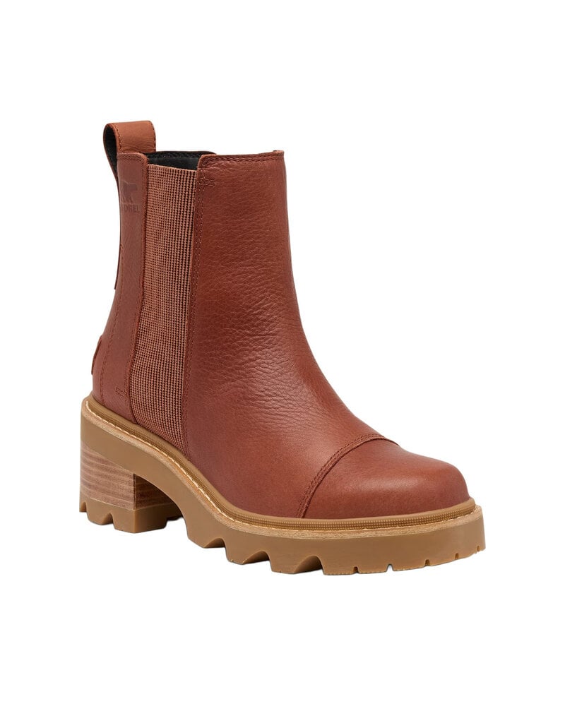 SOREL WOMEN'S JOAN NOW CHELSEA-RUSTIC BROWN/GUM