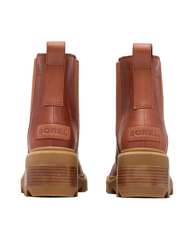 SOREL WOMEN'S JOAN NOW CHELSEA-RUSTIC BROWN/GUM