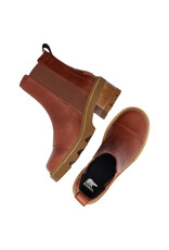 SOREL WOMEN'S JOAN NOW CHELSEA-RUSTIC BROWN/GUM