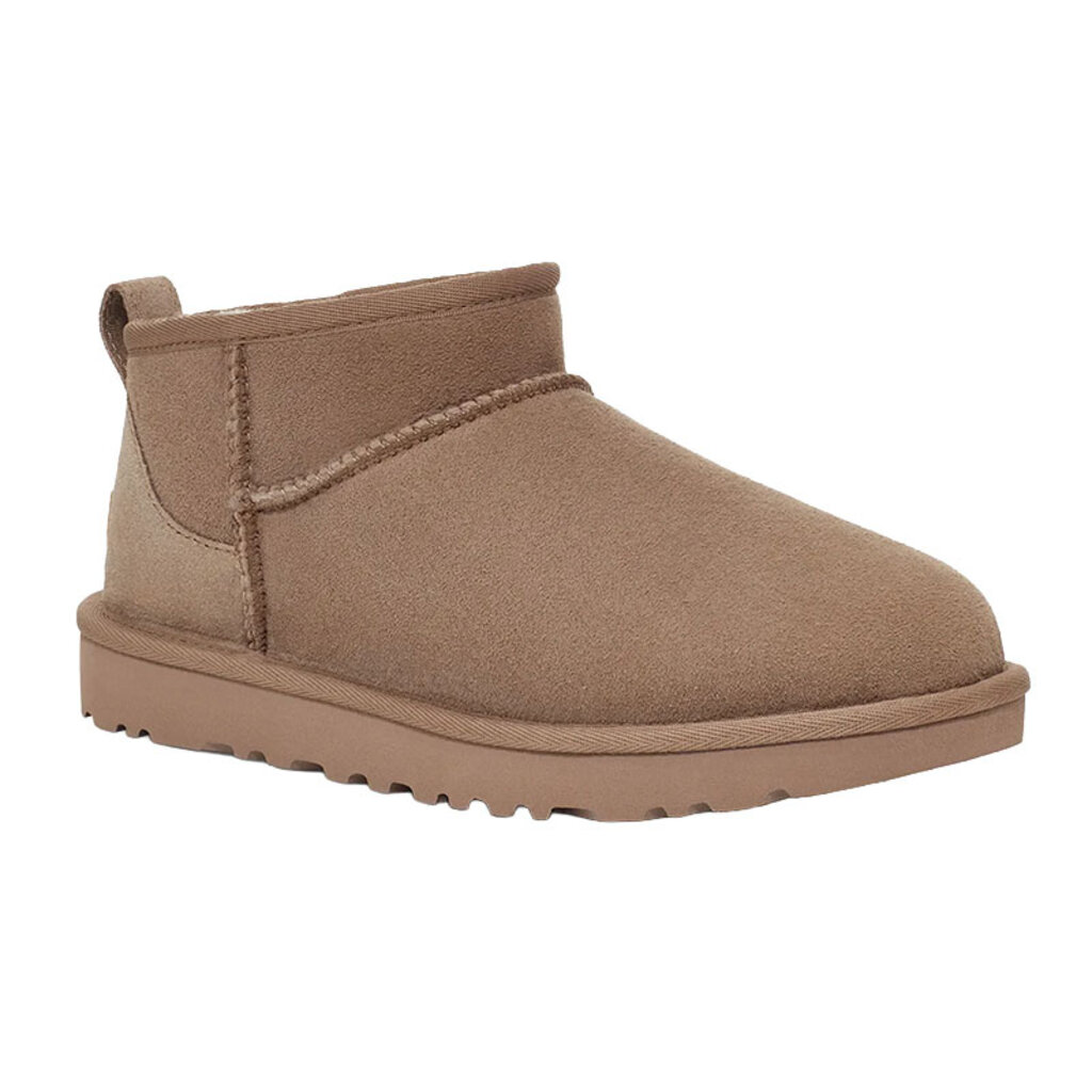UGG WOMEN'S CLASSIC ULTRA MINI BOOT-CARIBOU