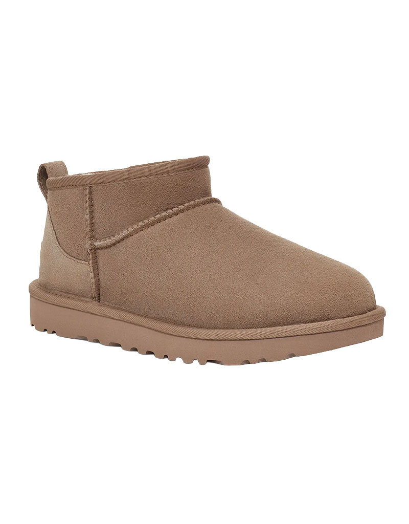 UGG WOMEN'S CLASSIC ULTRA MINI BOOT-CARIBOU