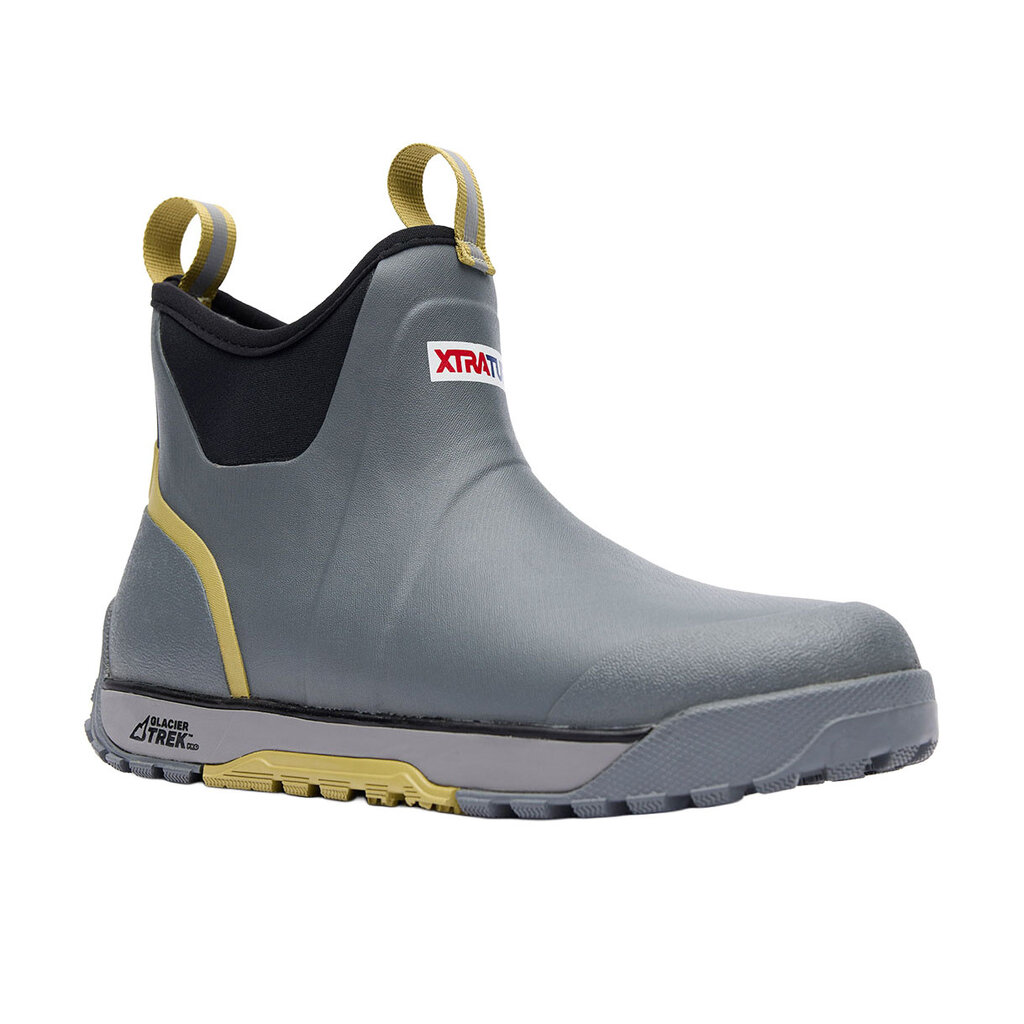 XTRATUF MEN'S ADB ICE RUBBER 6"-GRAY
