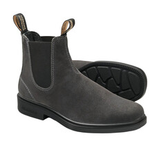 BLUNDSTONE DRESS CHELSEA-STEEL GREY SUEDE