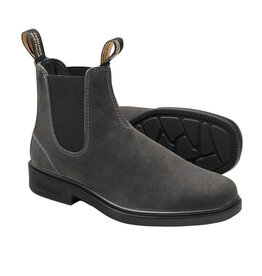 BLUNDSTONE DRESS CHELSEA-STEEL GREY SUEDE