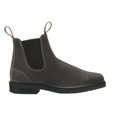 BLUNDSTONE DRESS CHELSEA-STEEL GREY SUEDE
