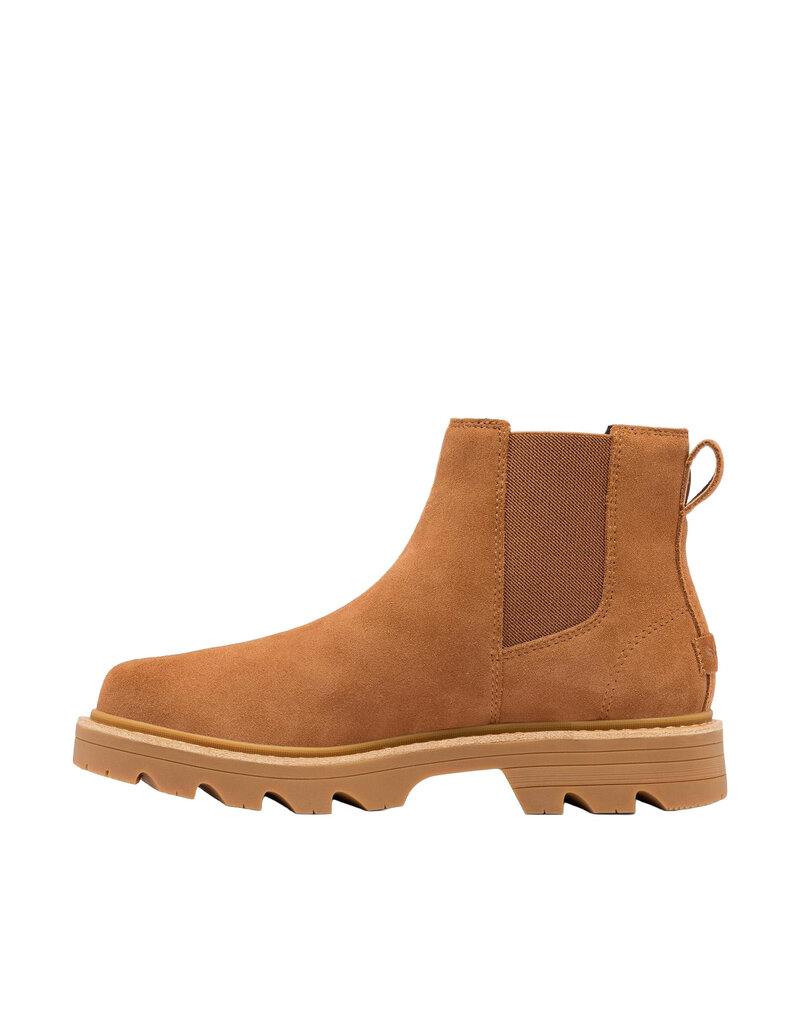 SOREL WOMEN'S REVEL RD CHELSEA WATERPROOF-VELVET TAN/GUM