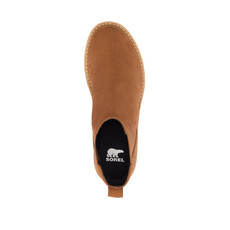 SOREL WOMEN'S REVEL RD CHELSEA WATERPROOF-VELVET TAN/GUM