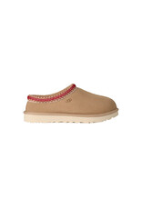 UGG WOMEN'S TASMAN II SLIPPER-SAND/DARK CHERRY
