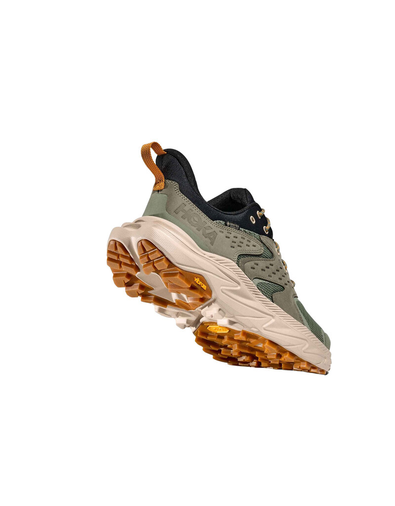 HOKA ONE ONE MEN'S ANACAPA 2 LOW GTX-SEA MOSS/OATMEAL