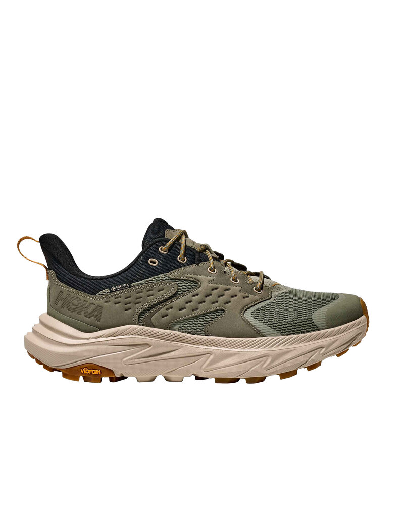 HOKA ONE ONE MEN'S ANACAPA 2 LOW GTX-SEA MOSS/OATMEAL