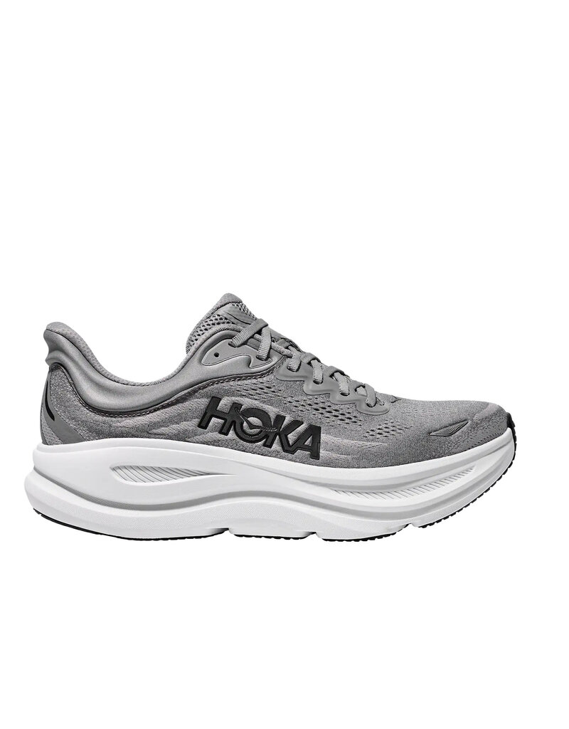 HOKA ONE ONE MEN'S BONDI 9-GALACTIC GREY/STELLAR GREY