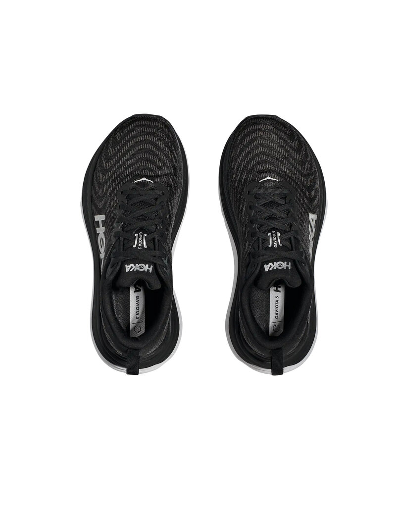 HOKA ONE ONE MEN'S GAVIOTA 5-BLACK/WHITE