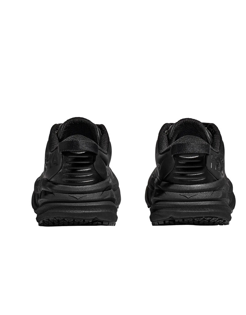 HOKA ONE ONE MEN'S BONDI SLIP-RESISTANT-BLACK / BLACK