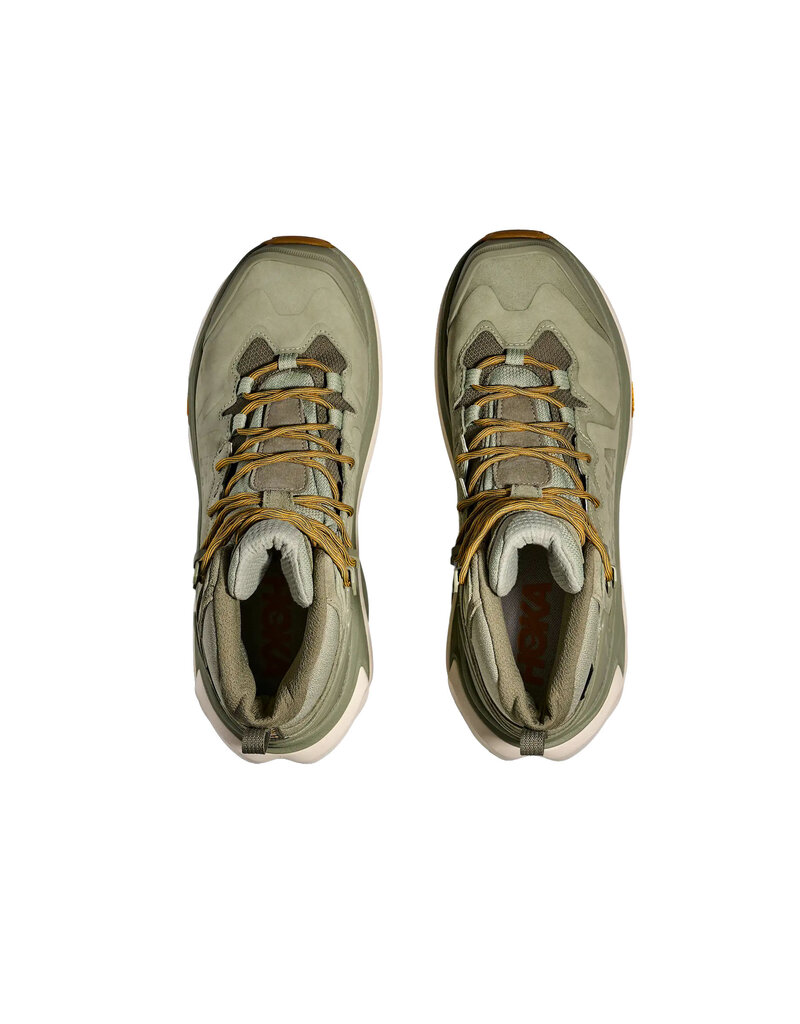 HOKA ONE ONE MEN'S KAHA 3 MID GTX SEA MOSS/OAT MILK