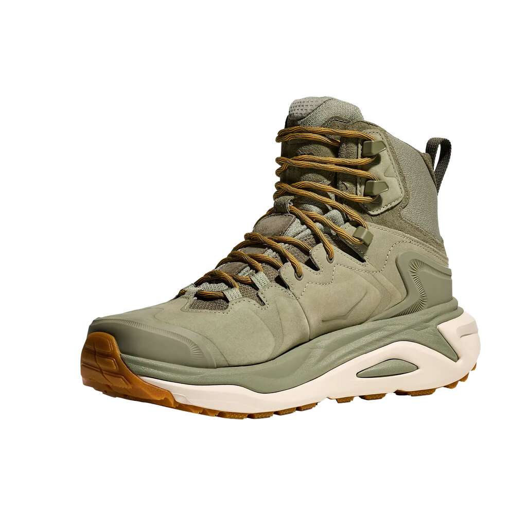 HOKA ONE ONE MEN'S KAHA 3 MID GTX SEA MOSS/OAT MILK