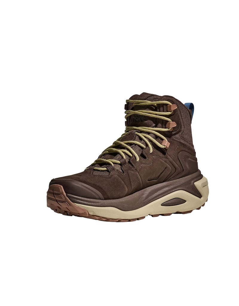 HOKA ONE ONE MEN'S KAHA 3 MID GTX-WALNUT/OYSTER MUSHROOM