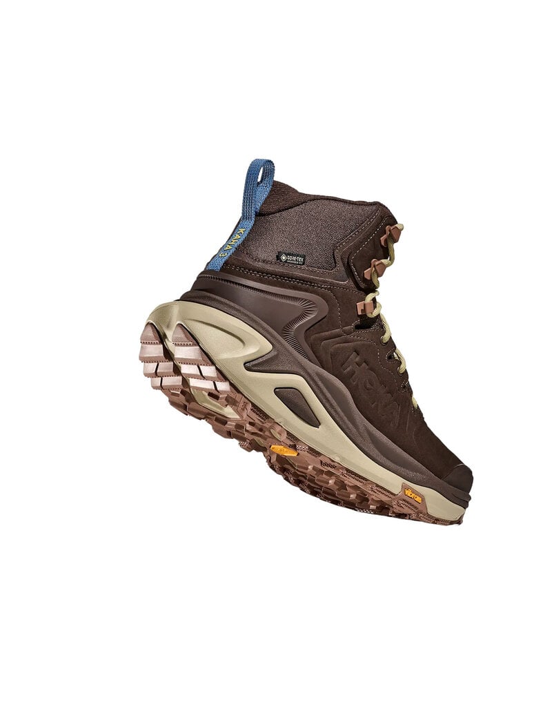 HOKA ONE ONE MEN'S KAHA 3 MID GTX-WALNUT/OYSTER MUSHROOM