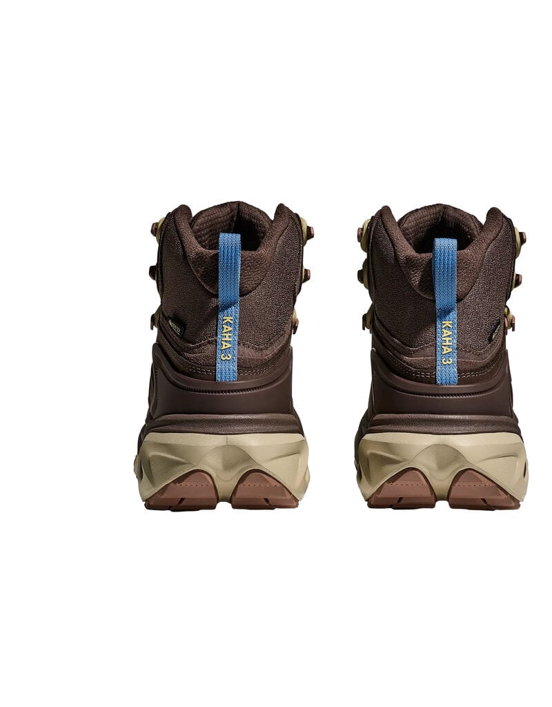HOKA ONE ONE MEN'S KAHA 3 MID GTX-WALNUT/OYSTER MUSHROOM