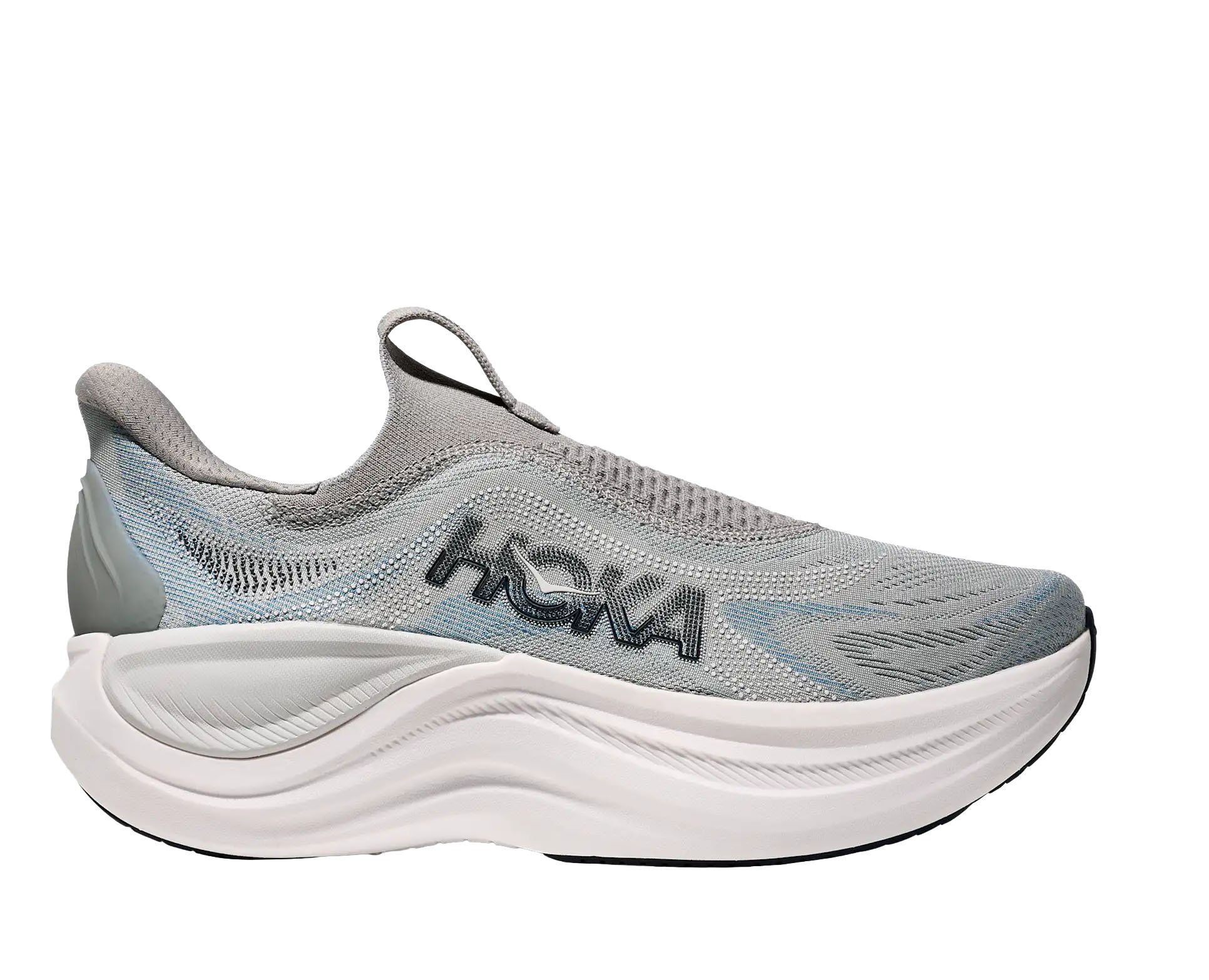 HOKA ONE ONE MEN'S SKYWARD LACELESS-STARDUST/STELLAR GREY