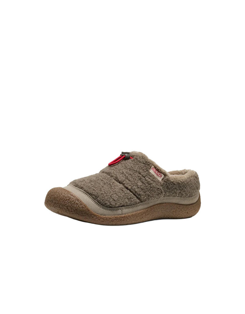 KEEN WOMEN'S HOWSER III SLIDE SHERPA FLEECE-BRINDLE/BRINDLE