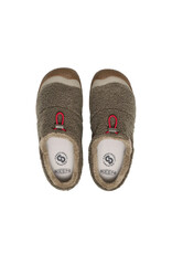 KEEN WOMEN'S HOWSER III SLIDE SHERPA FLEECE-BRINDLE/BRINDLE