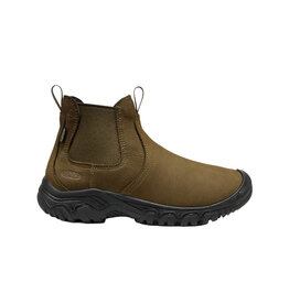 KEEN WOMEN'S GRETA CHELSEA II WATERPROOF BOOT-DARK OLIVE/BLACK