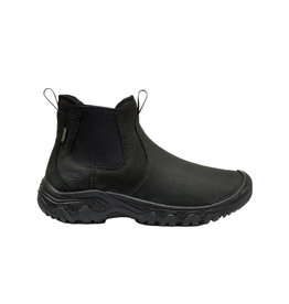 KEEN WOMEN'S GRETA CHELSEA II WATERPROOF BOOT-BLACK/BLACK
