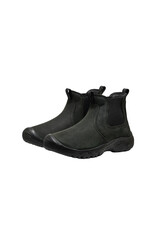 KEEN WOMEN'S GRETA CHELSEA II WATERPROOF BOOT-BLACK/BLACK