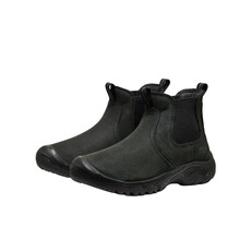 KEEN WOMEN'S GRETA CHELSEA II WATERPROOF BOOT-BLACK/BLACK