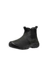 KEEN WOMEN'S GRETA CHELSEA II WATERPROOF BOOT-BLACK/BLACK