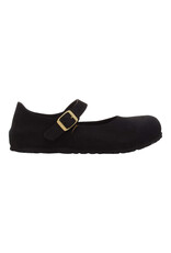 BIRKENSTOCK MANTOVA SUEDE-BLACK