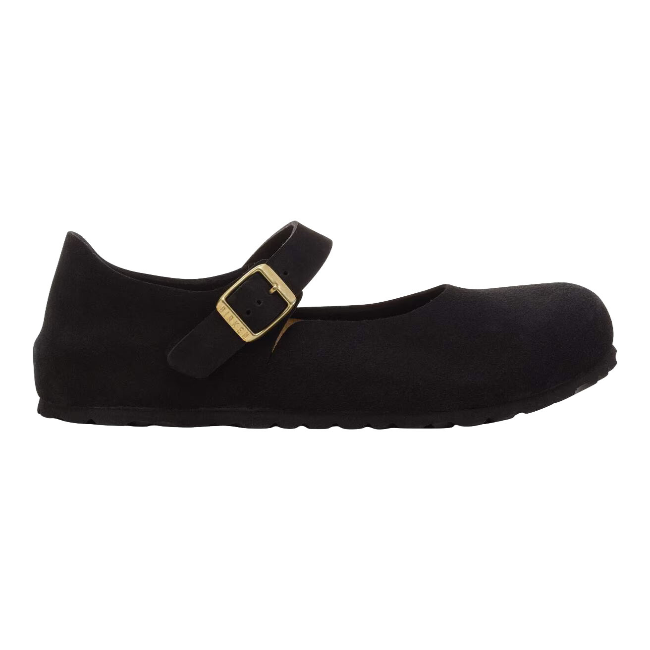 BIRKENSTOCK MANTOVA SUEDE-BLACK