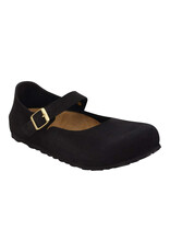 BIRKENSTOCK MANTOVA SUEDE-BLACK