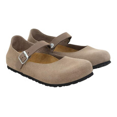 BIRKENSTOCK MANTOVA SUEDE-TAUPE | BEND SHOE CO