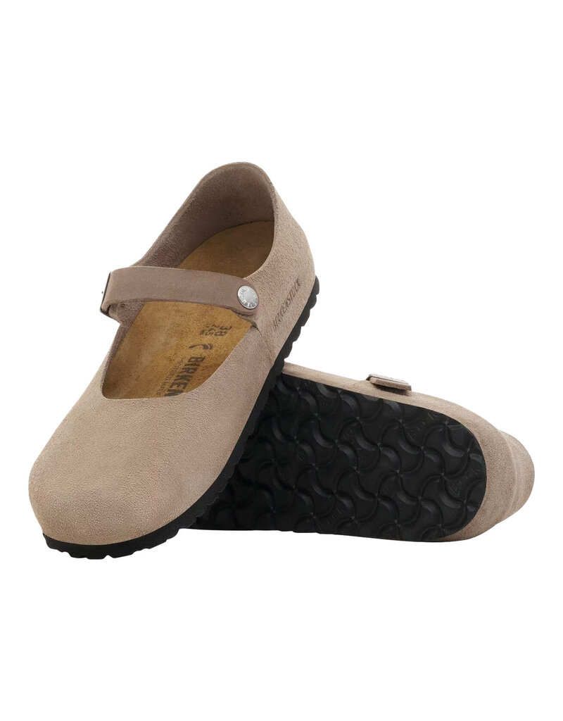 BIRKENSTOCK MANTOVA SUEDE-TAUPE