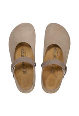 BIRKENSTOCK MANTOVA SUEDE-TAUPE