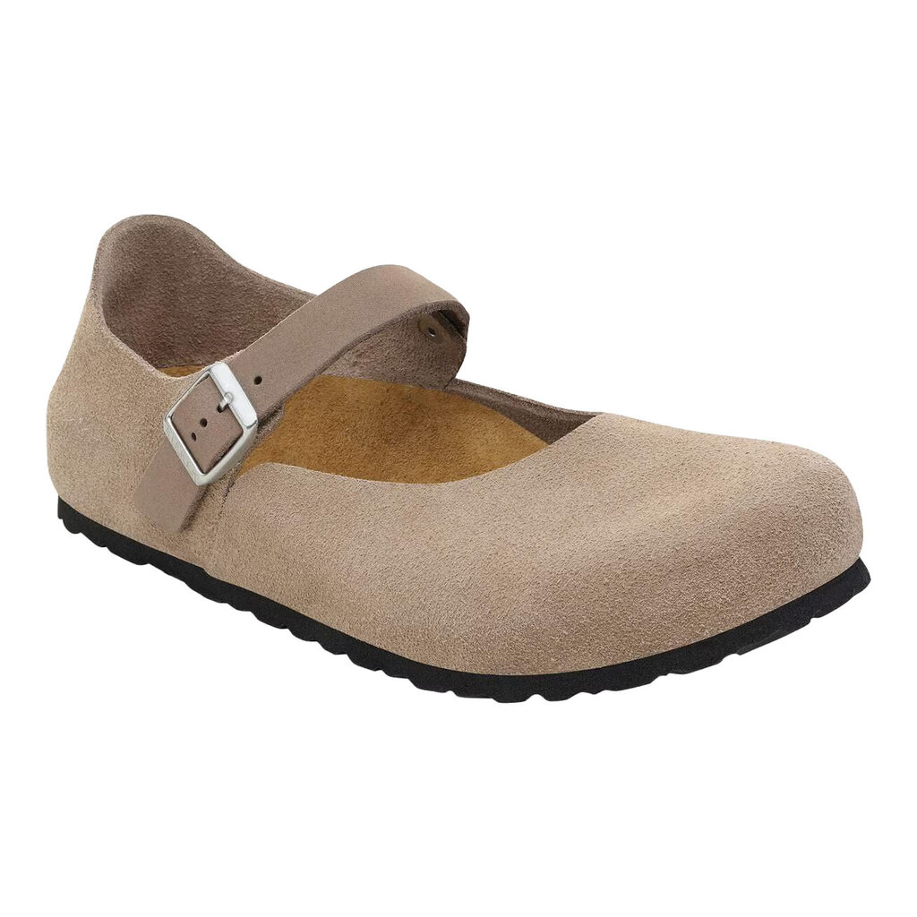 BIRKENSTOCK MANTOVA SUEDE-TAUPE | BEND SHOE CO