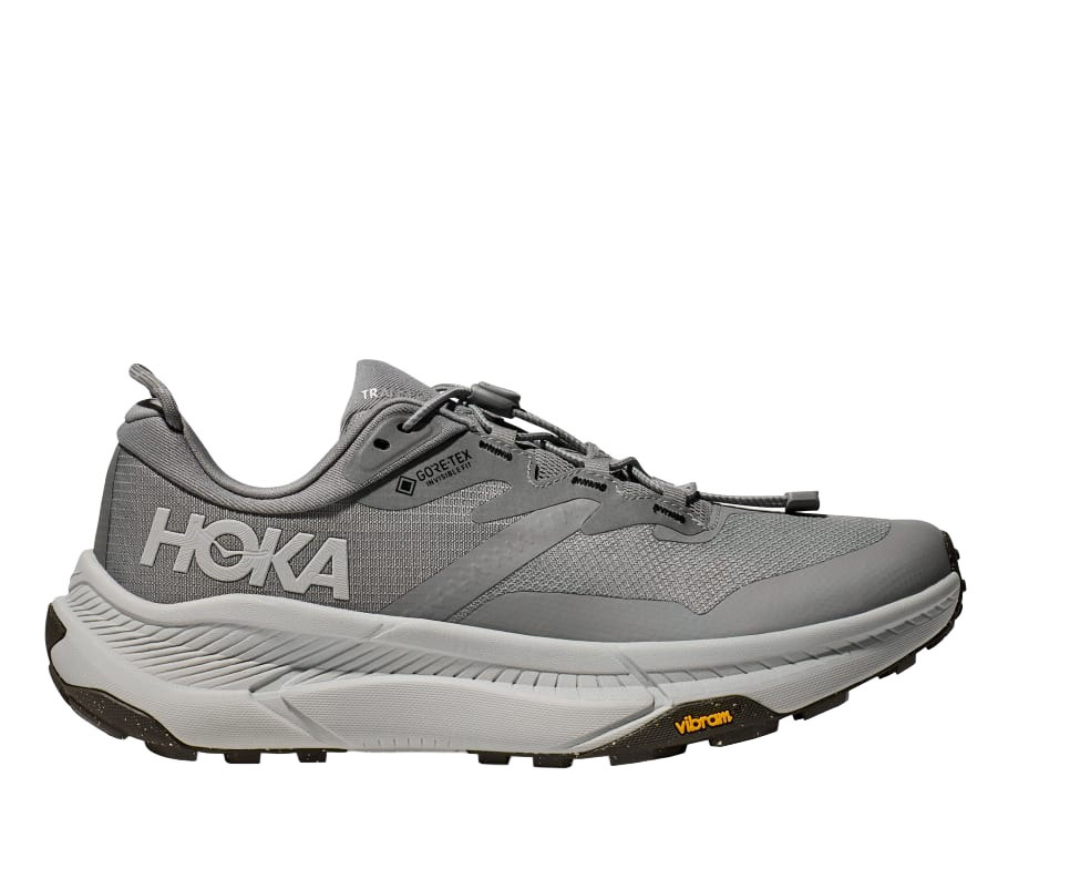 HOKA ONE ONE MEN'S TRANSPORT GTX-GALACTIC GREY/STARDUST