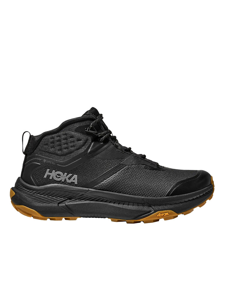 HOKA ONE ONE MEN'S TRANSPORT HIKE GTX-BLACK/BLACK