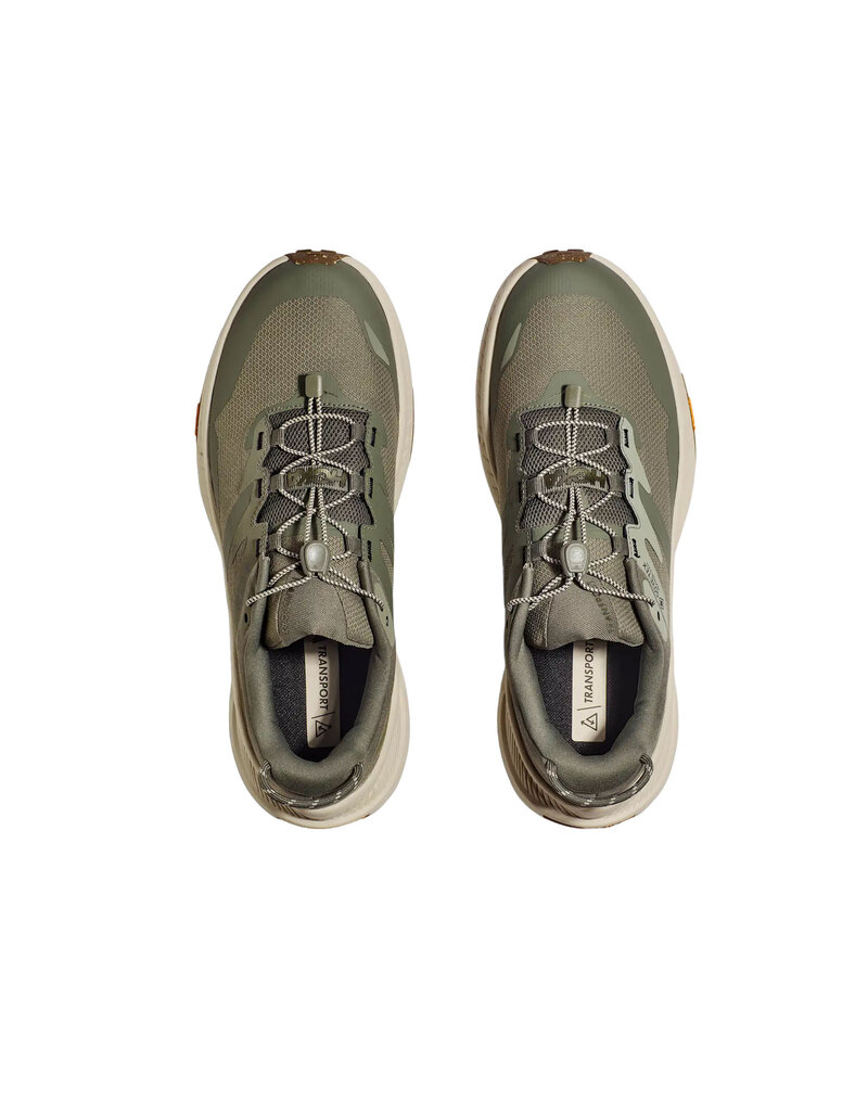 HOKA ONE ONE MEN'S TRANSPORT GTX-SLATE/OAT MILK (FW24)
