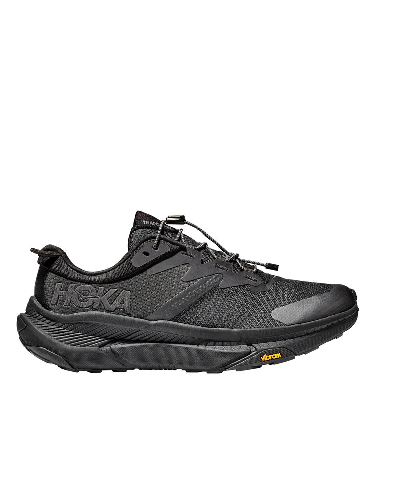 HOKA ONE ONE MEN'S TRANSPORT-BLACK/BLACK