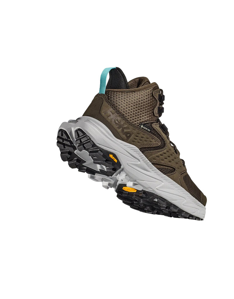 HOKA ONE ONE WOMEN'S ANACAPA 2 MID GTX-DEEP UMBER/STARDUST