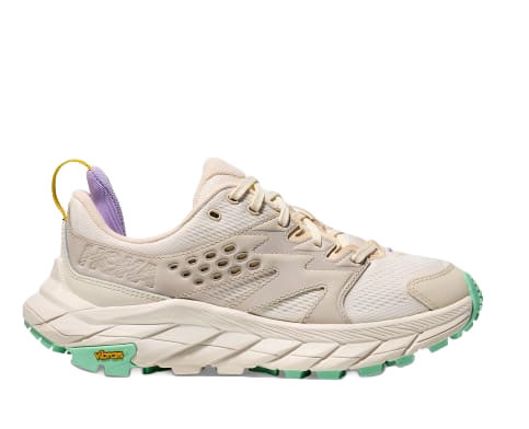 HOKA ONE ONE WOMEN'S ANACAPA BREEZE LOW-ALABASTER/MINT FLUORITE