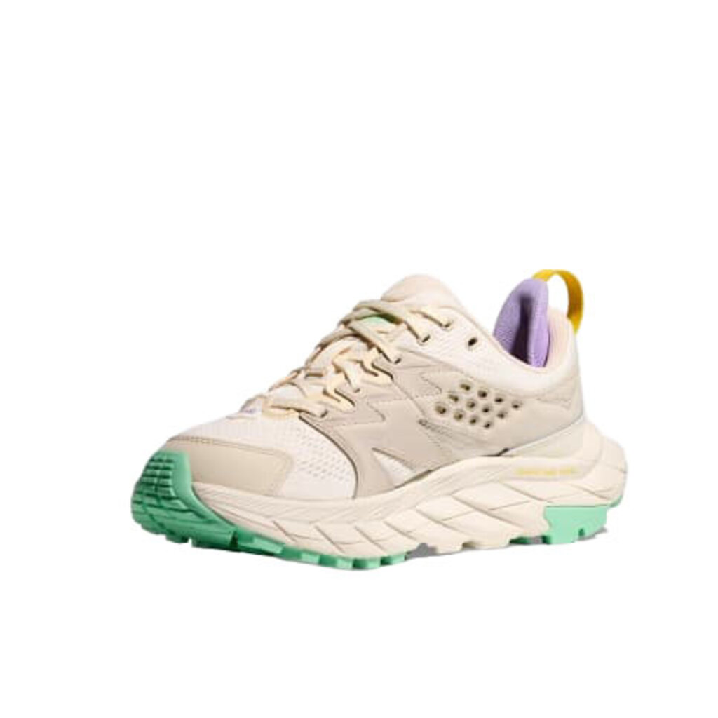 HOKA ONE ONE WOMEN'S ANACAPA BREEZE LOW-ALABASTER/MINT FLUORITE
