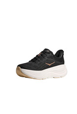 HOKA ONE ONE WOMEN'S BONDI 9-BLACK/ROSE GOLD