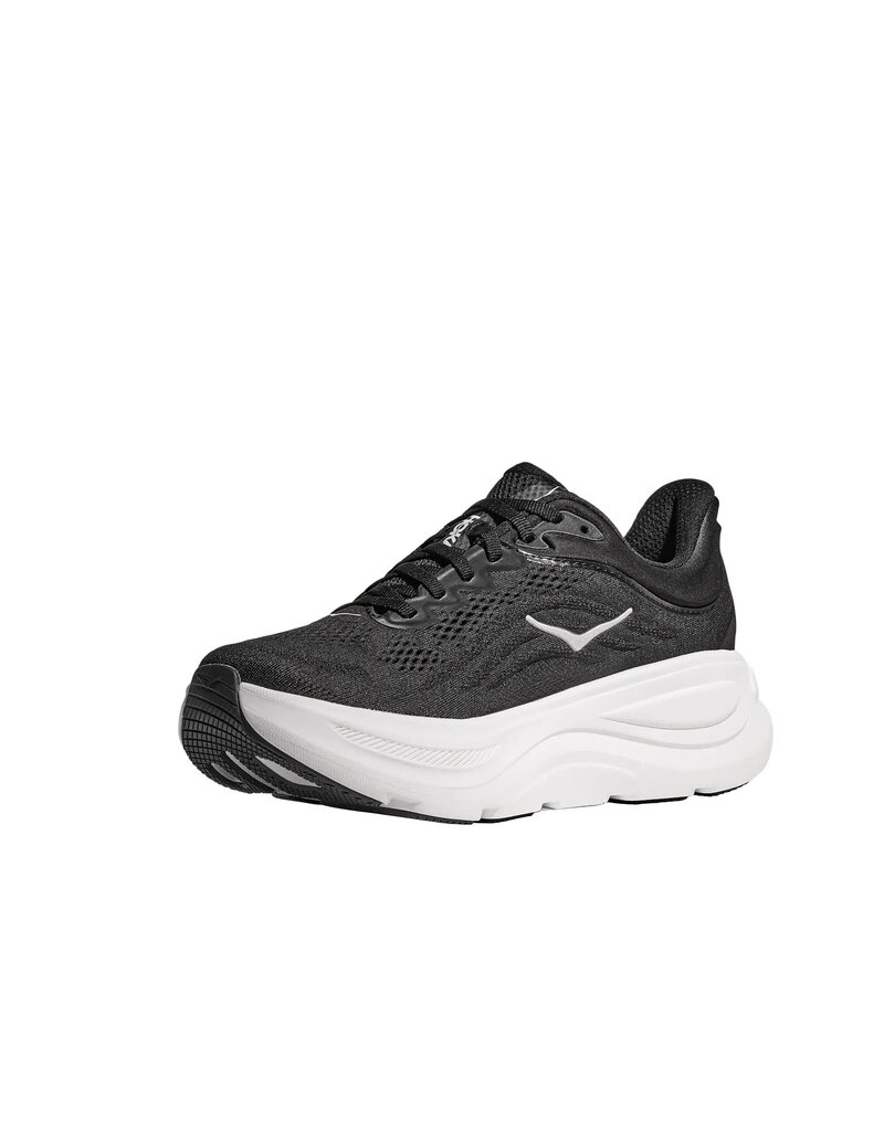 HOKA ONE ONE WOMEN'S BONDI 9-BLACK/WHITE
