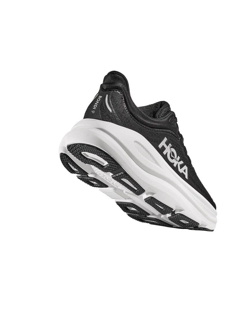 HOKA ONE ONE WOMEN'S BONDI 9-BLACK/WHITE