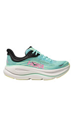 HOKA ONE ONE WOMEN'S BONDI 9-BLUE SPARK/MINT FLUORIDE